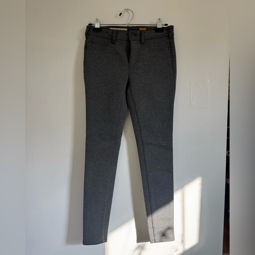 Pilcro and the Letterpress grey skinny pants